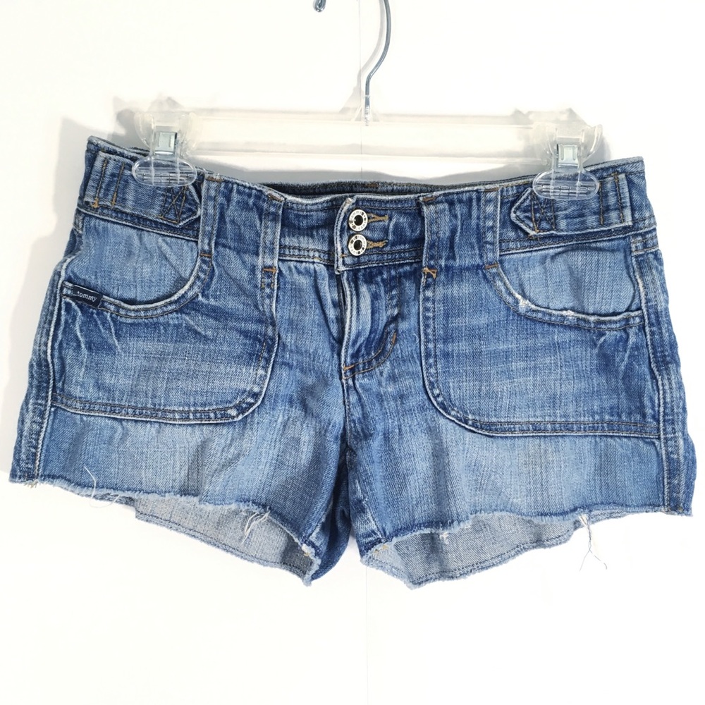 90s Tommy Jeans Denim Shorts Size 1